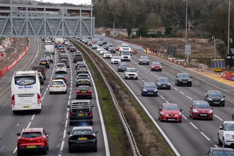 Drivers urged to be patient as millions begin Christmas getaway