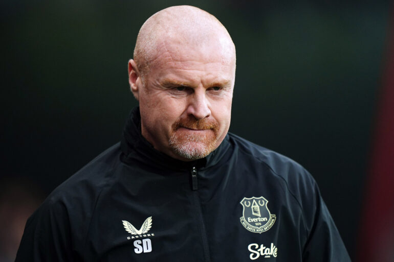 Everton manager Sean Dyche has been sacked