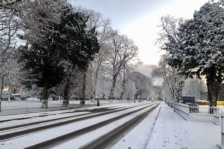 Ice warning for parts of UK as temperatures drop following floods