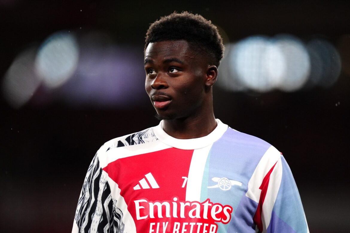 Mikel Arteta reveals Arsenal star Bukayo Saka will miss more than two months