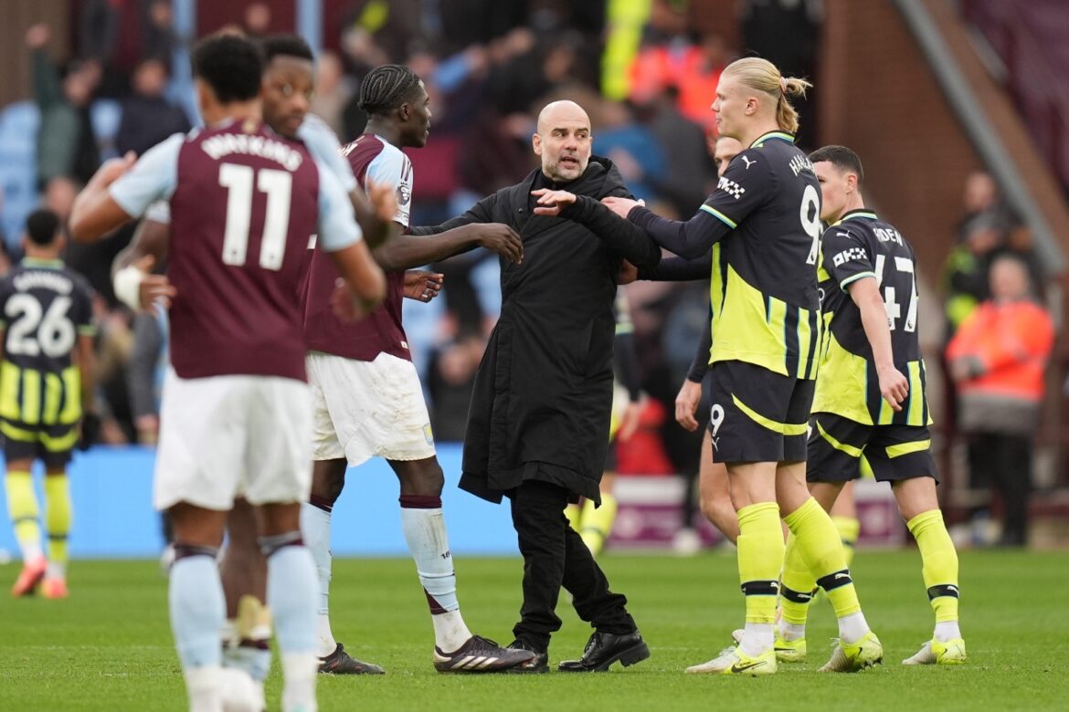 More misery for Manchester City as Aston Villa comfortably see off the champions