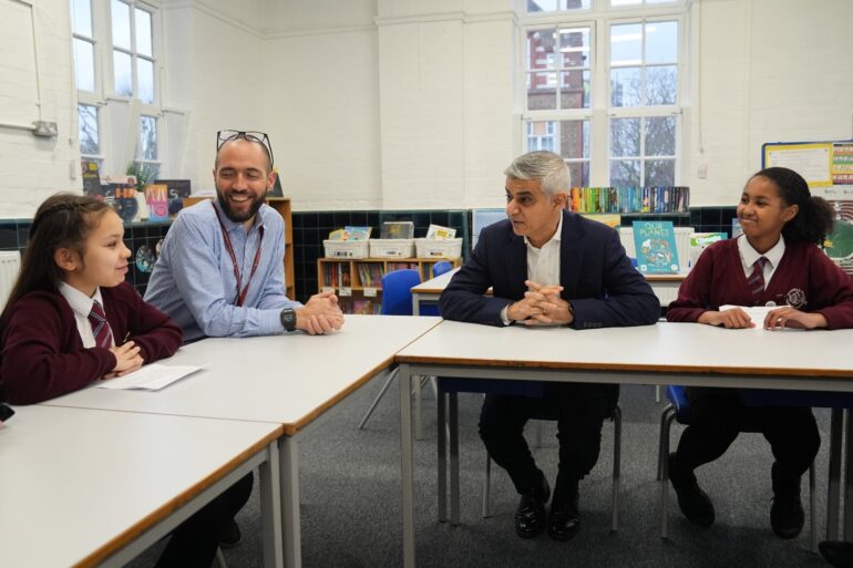 Sadiq Khan launches new scheme to help lower schools energy bills