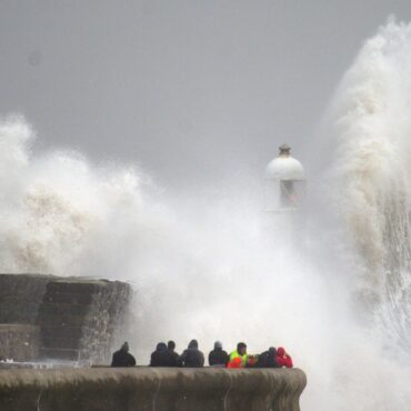 Wind speeds top 90mph as Storm Darragh starts to lash UK