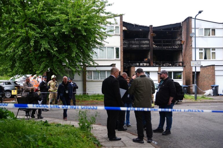 Arrest made after three boys and a woman die in house fire