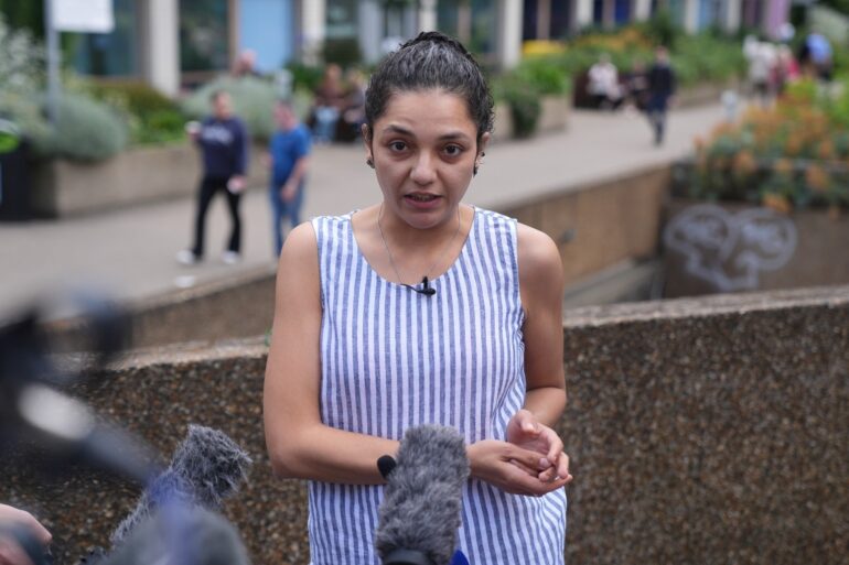 Mother of jailed British activist admitted to hospital while on hunger strike