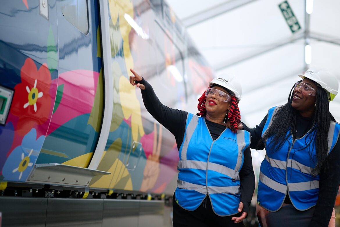 New vibrant train design celebrates ethnicity of workforce