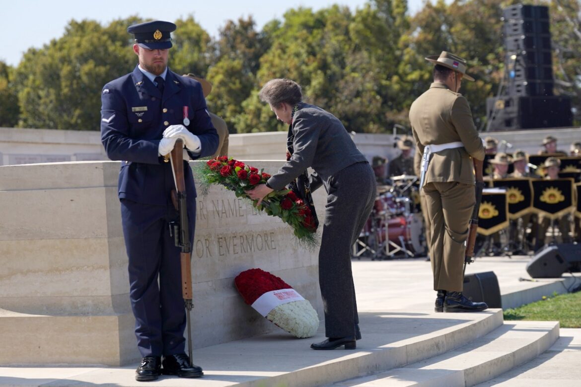 Princess Royal remembers brave Anzacs in their own words at Gallipoli