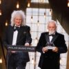 Roger Taylor and Brian May so proud as they pick up Queens Polar Music Prize