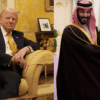 Saudi crown prince welcomes Trump to kingdom as he begins Middle East tour