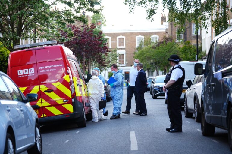 Starmer thanks emergency services following fire at former home