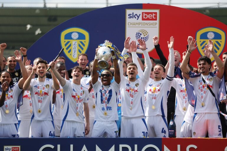 Sundays football briefing Bournemouth stun Arsenal while Leeds claim Championship title