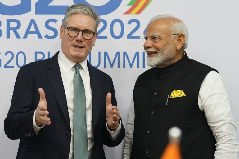 UK and India agree trade deal slashing tariffs on car and whisky exports