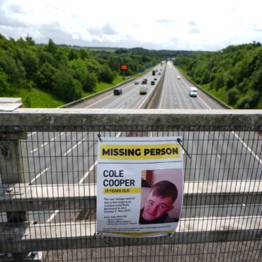 Body found in search for missing teenager Cole Cooper