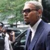 Chris Brown pleads not guilty to bottle attack charge