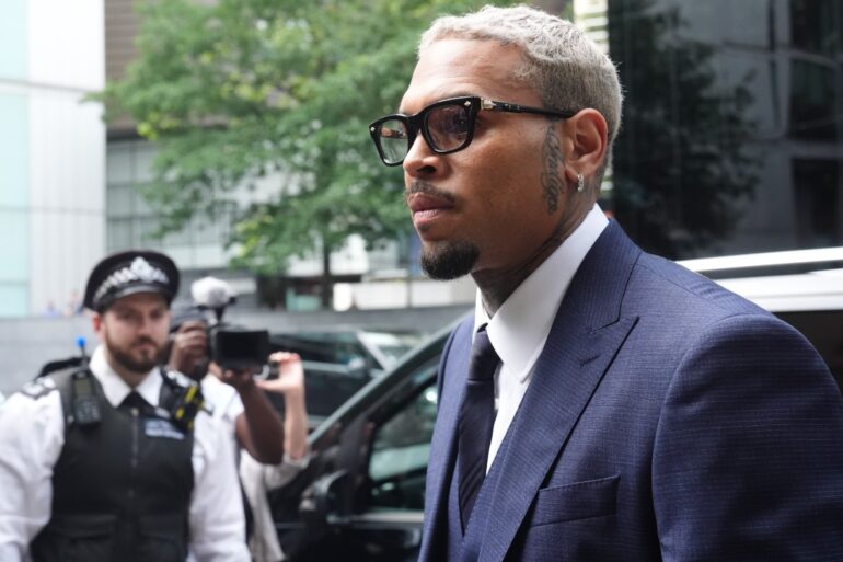 Chris Brown pleads not guilty to bottle attack charge