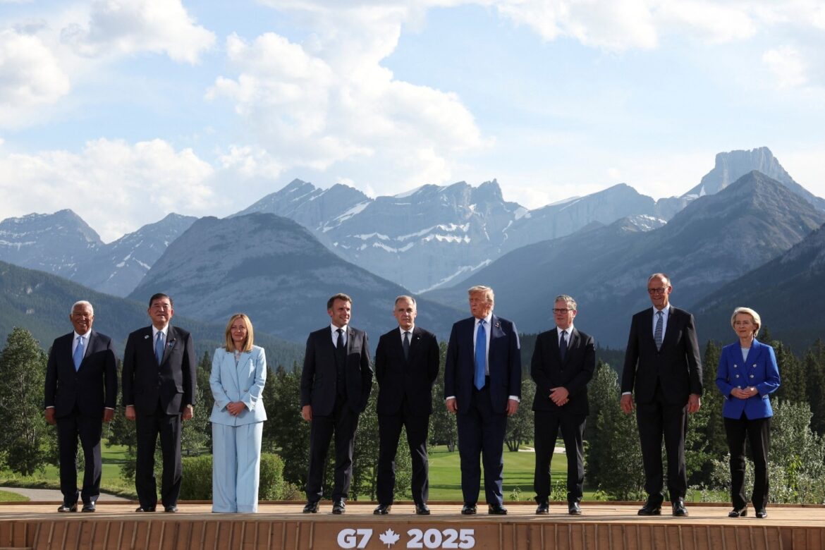G7 leaders call for de escalation in Middle East as Trump leaves summit