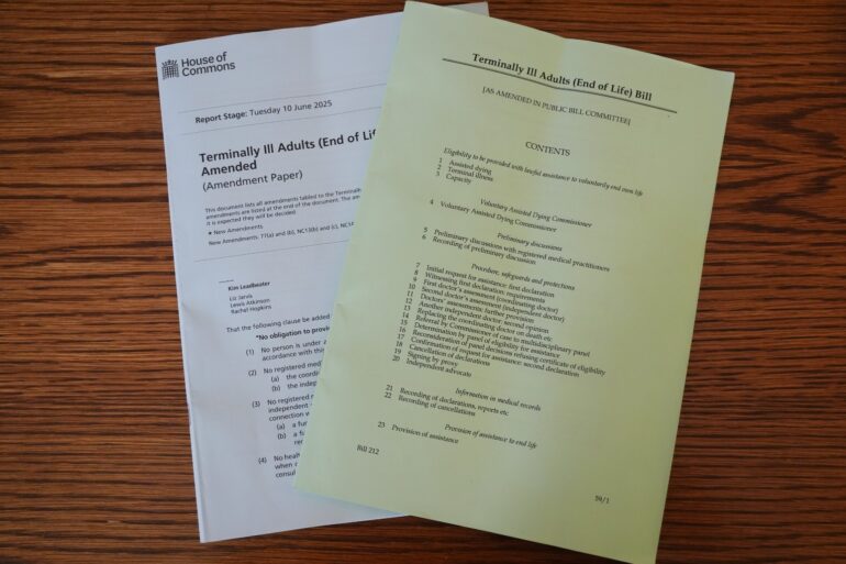 MPs switch sides to vote no to drastically weakened assisted dying Bill