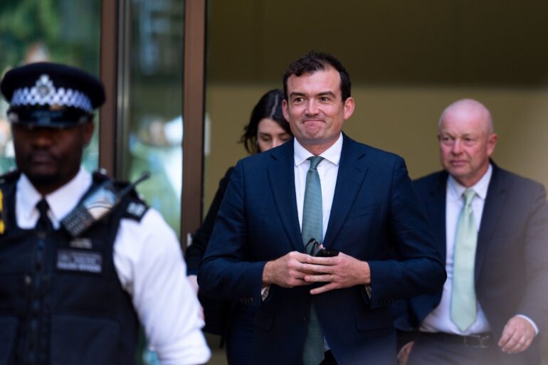 Suspended Conservative MP Patrick Spencer denies two counts of sexual assault