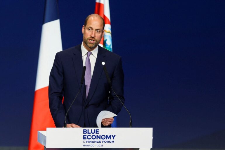Think big to save the ocean William tells world leaders