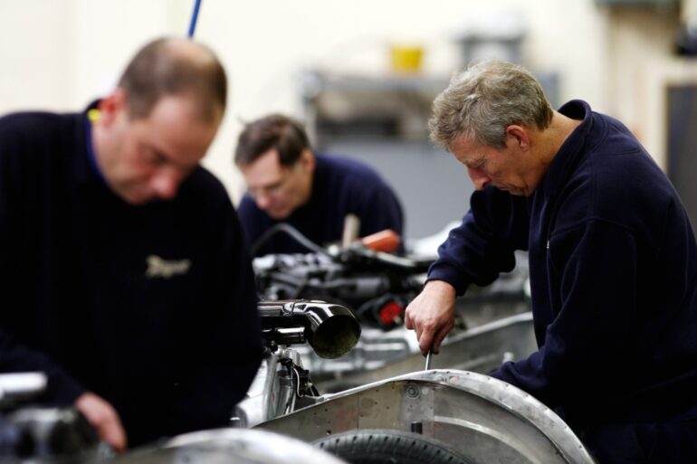 UK manufacturing shrinks again but may be turning a corner